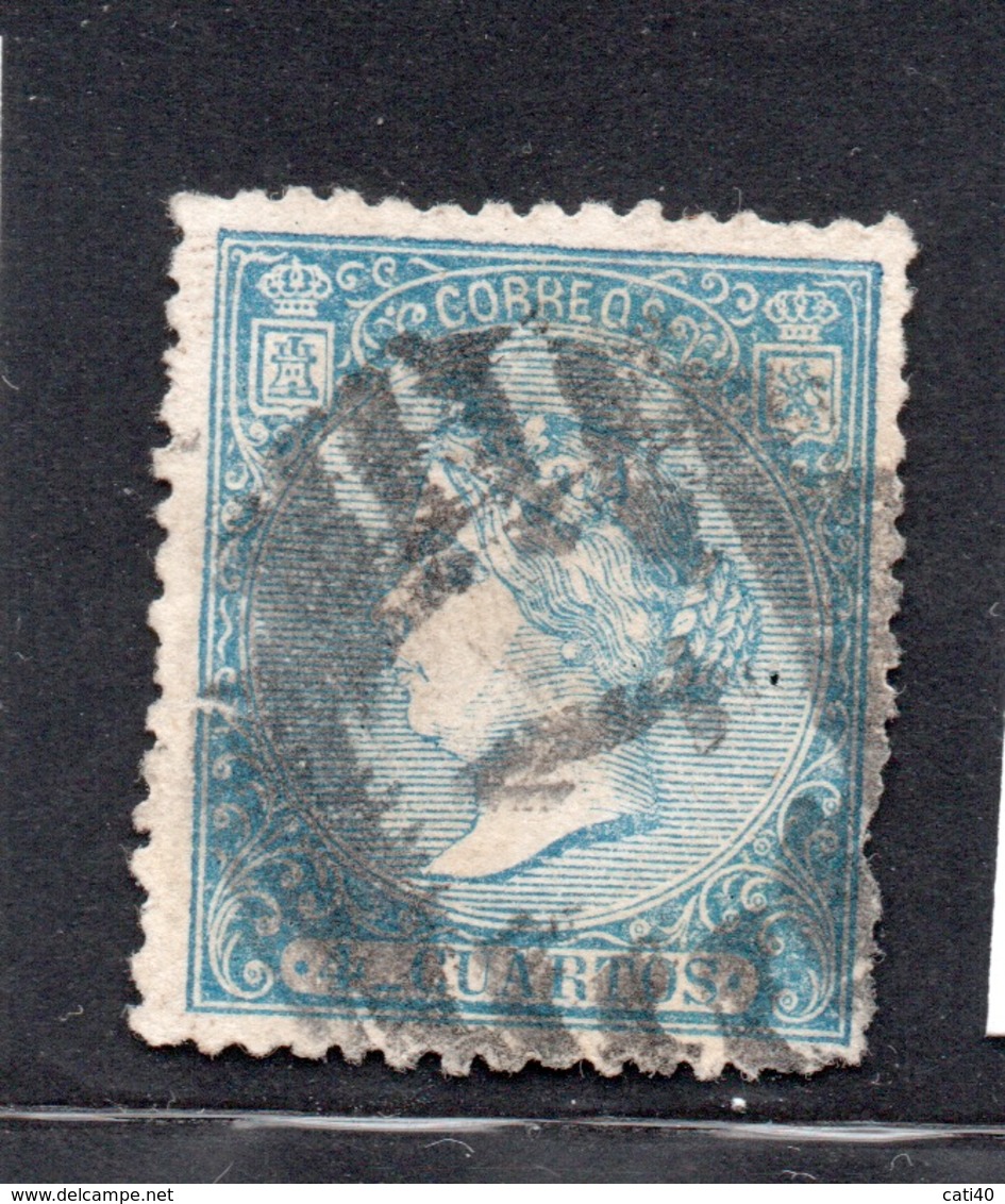 SPAGNA 1866   4 C. - Unused Stamps