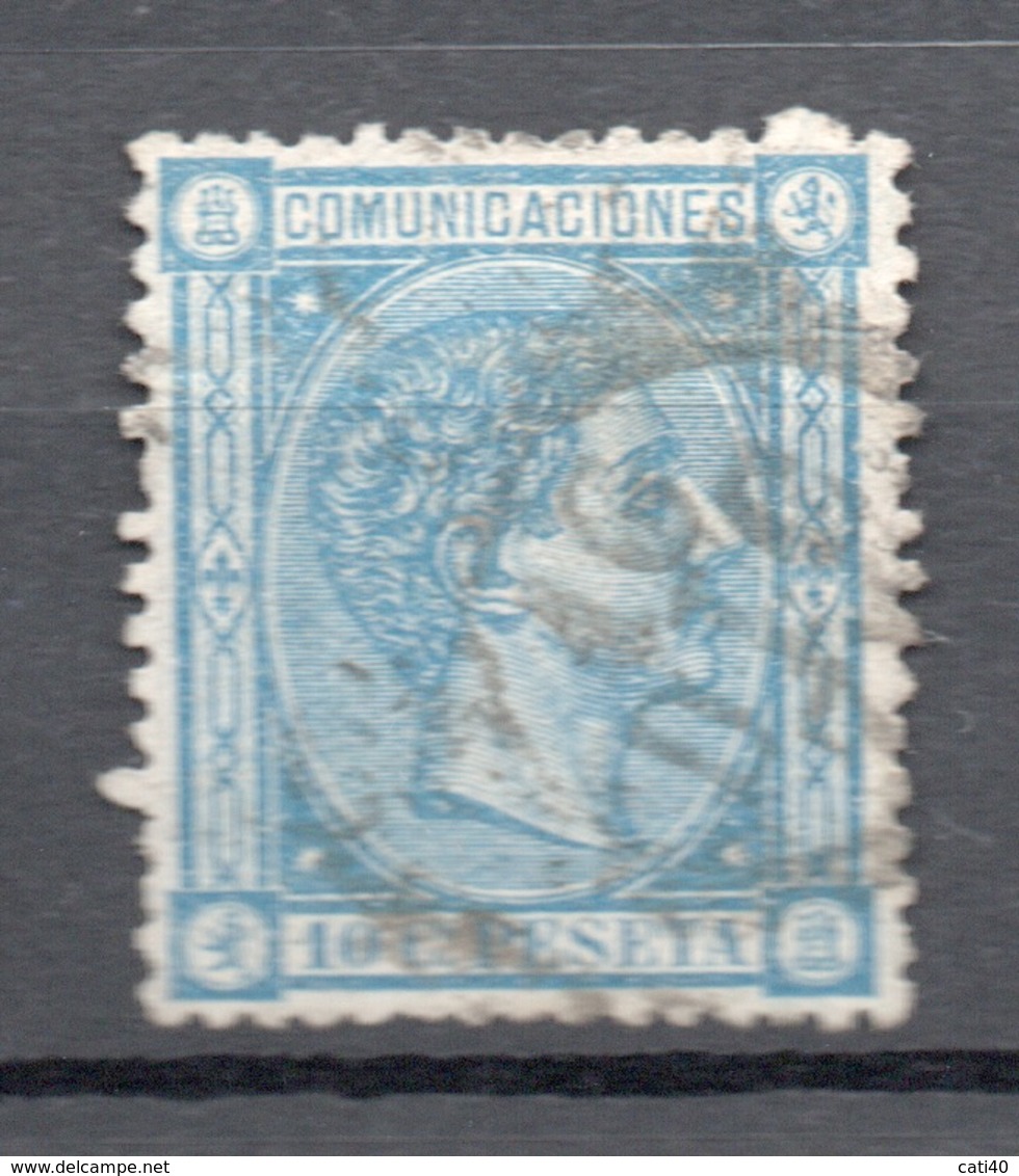 SPAGNA 1875     10 C. - Nuovi