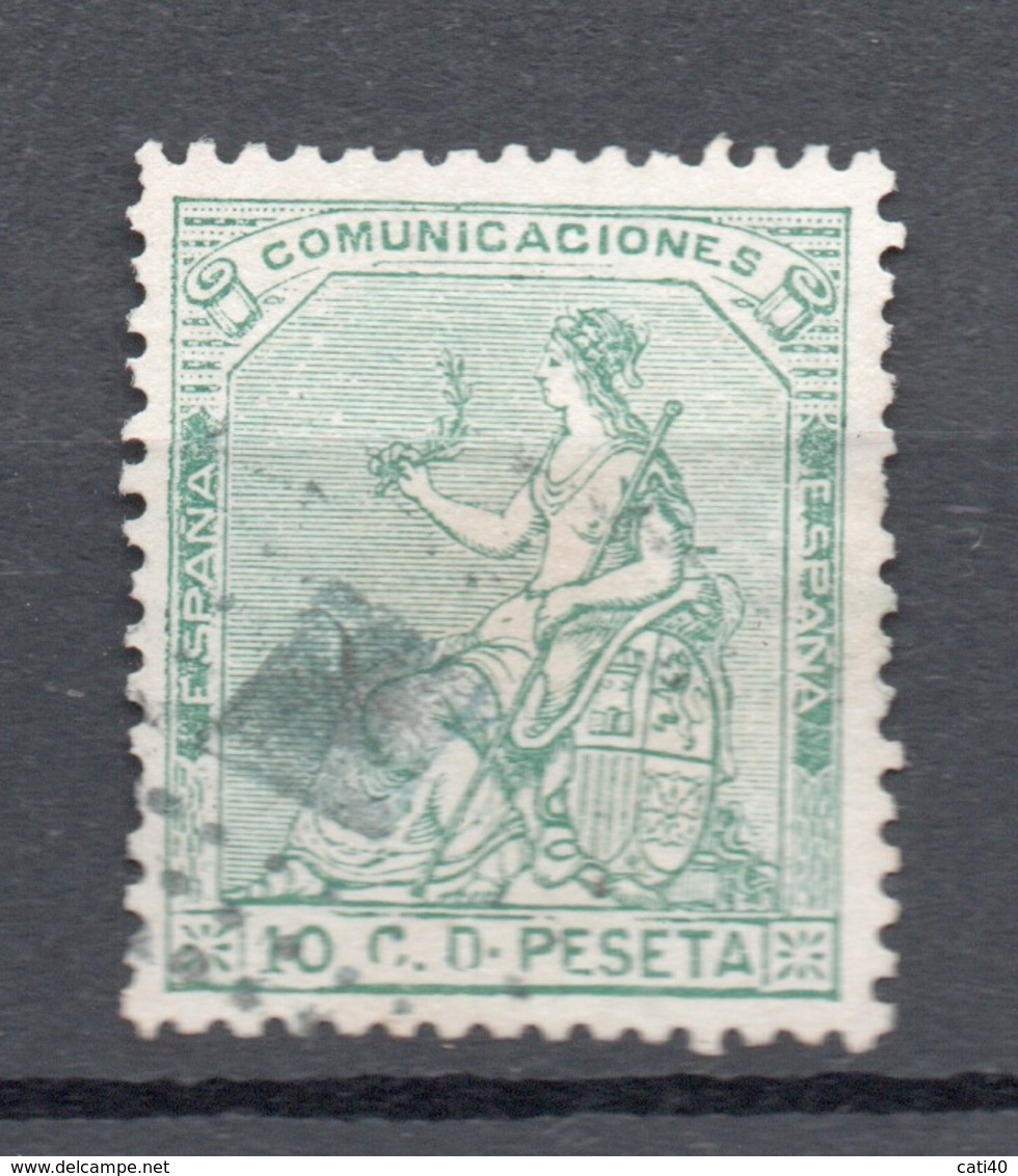 SPAGNA 1873   10 C. - Unused Stamps