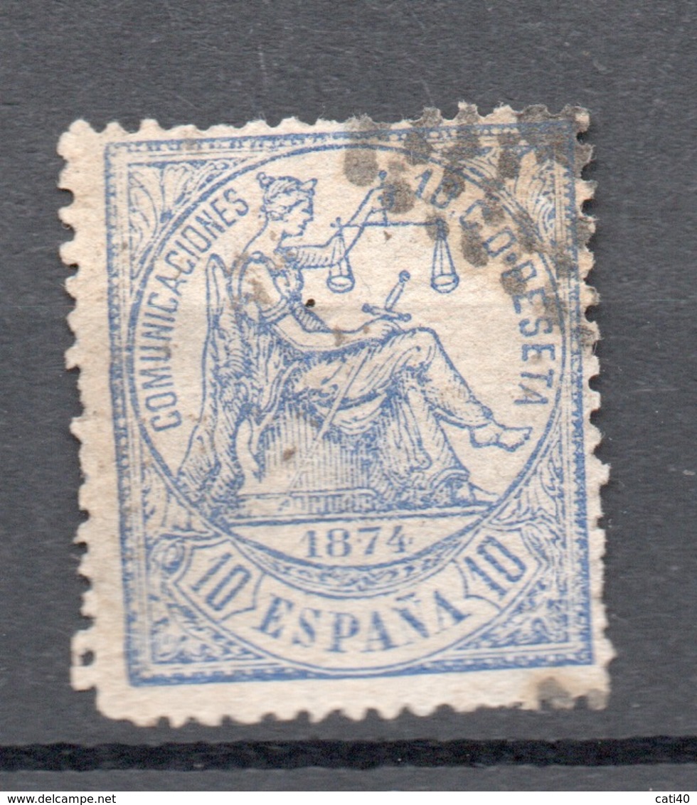 SPAGNA 1874   10 C. - Unused Stamps