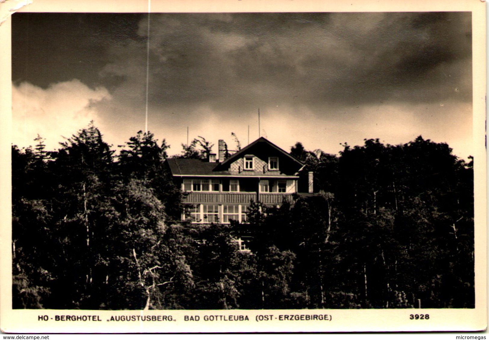 BAD GOTTLEUBA - Berghotel Augustusberg - Bad Gottleuba-Berggiesshuebel