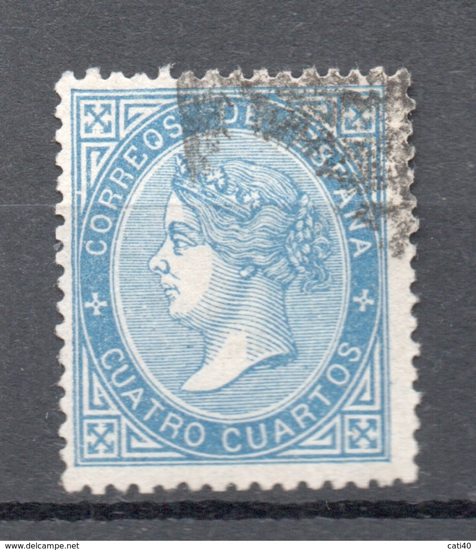 SPAGNA 1867  4 C. - Unused Stamps