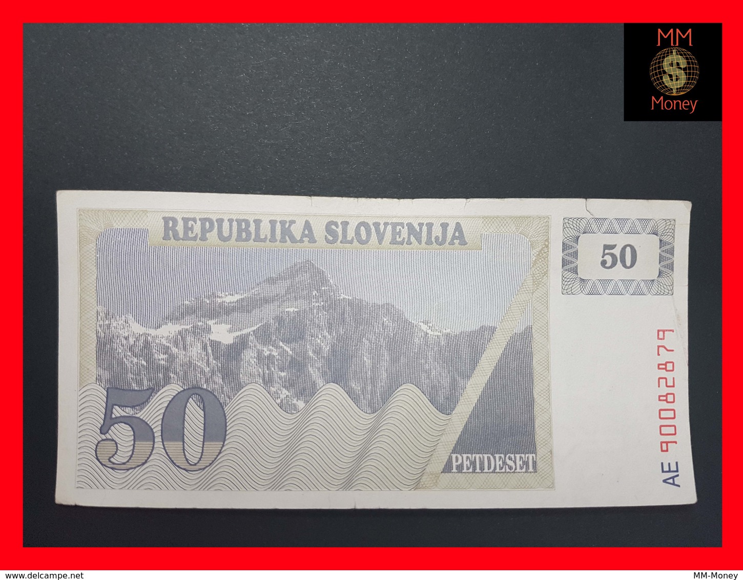 Slovenia  50 Tolarjev  1990  P. 5 VF - Eslovenia