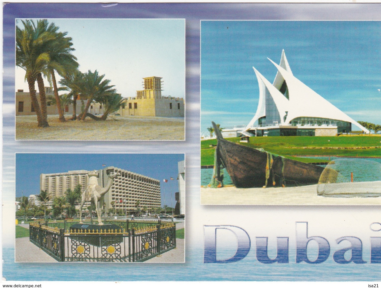 Lot De 2 Cartes Postales DUBAI Diverses Vues - Dubai