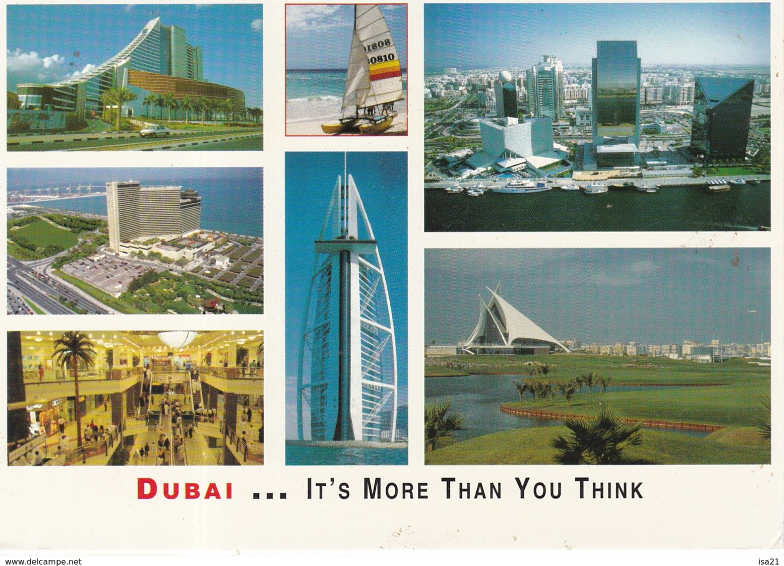 Lot De 2 Cartes Postales DUBAI Diverses Vues - Dubai