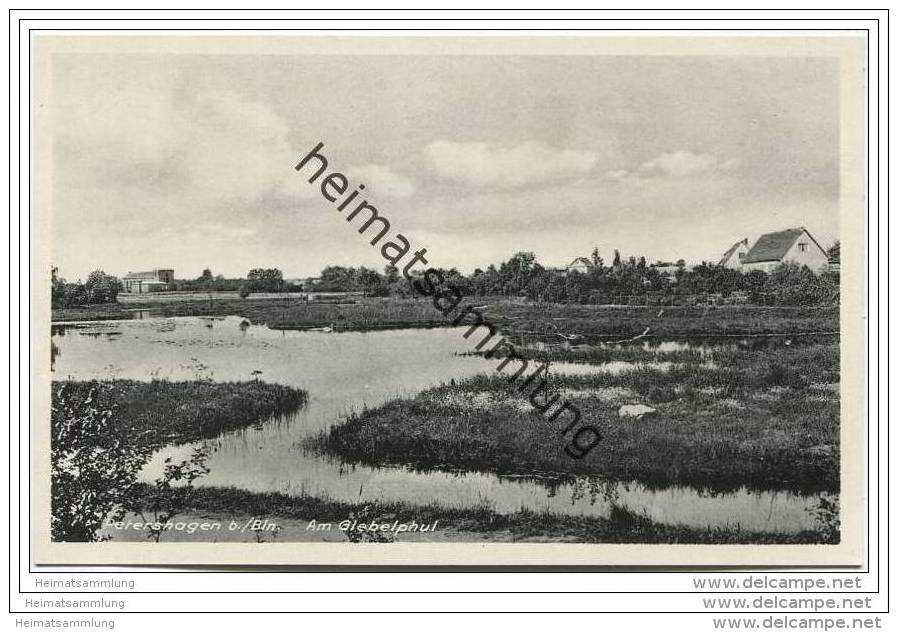 Petershagen Bei Berlin - Am Giebelpfuhl Ca. 1930 - Petershagen (Eggersdorf)