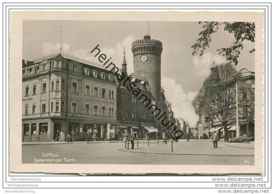 Cottbus - Spremberger Turm - Foto-AK Ca. 1930 - Cottbus