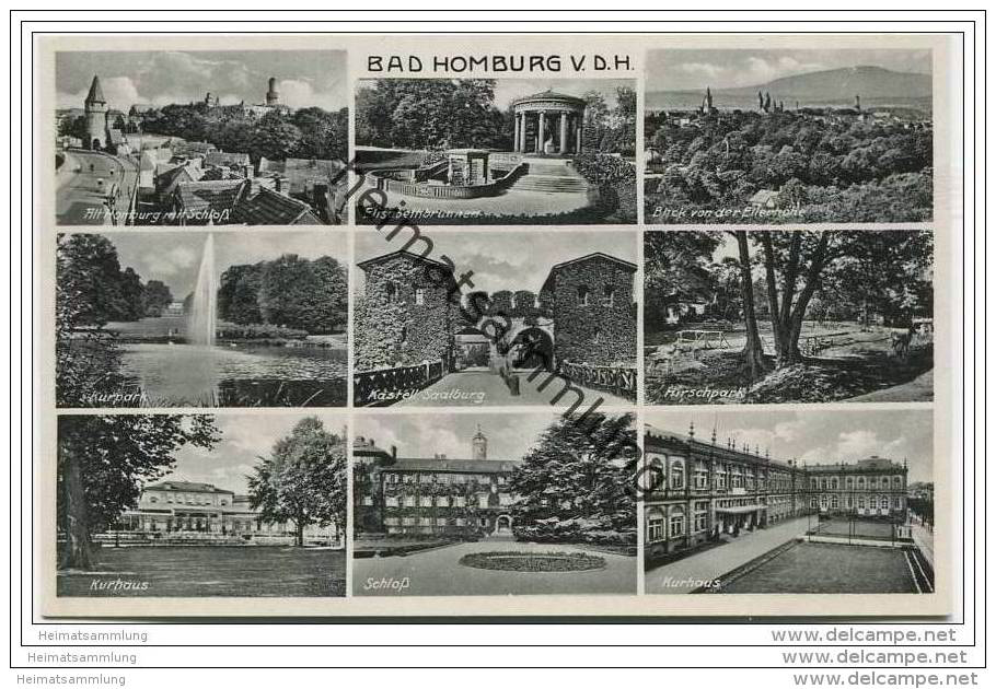 Bad Homburg V. D. H. - Kurhaus - Park - Alt Homburg Ca. 1930 - Bad Homburg