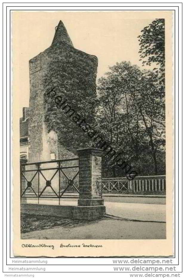 Altlandsberg - Berliner Torturm - Foto-AK Ca. 1930 - Altlandsberg