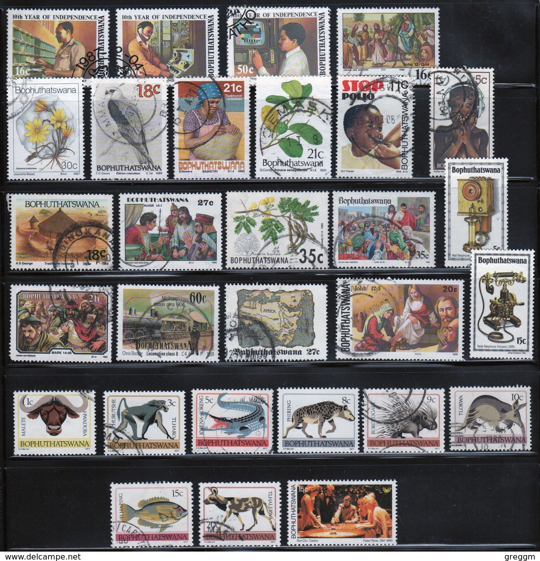 Bophuthatswana Selection Of Commemorative Stamps. - Bofutatsuana