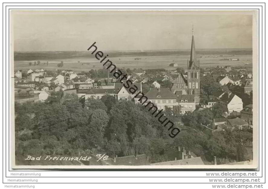 Bad Freienwalde - Foto-AK 30er Jahre - Bad Freienwalde