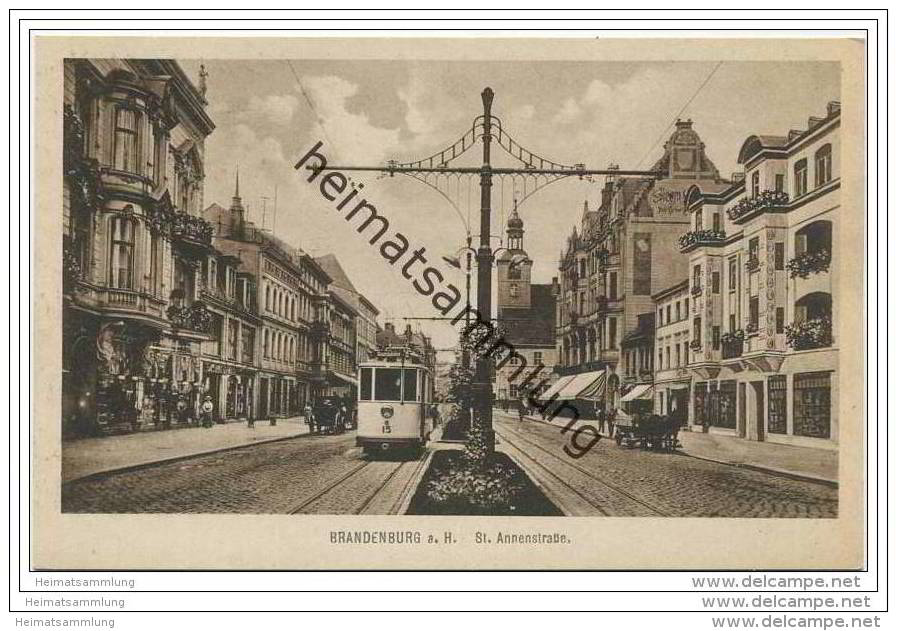 Brandenburg / Havel - St. Annenstrasse 20er Jahre - Brandenburg