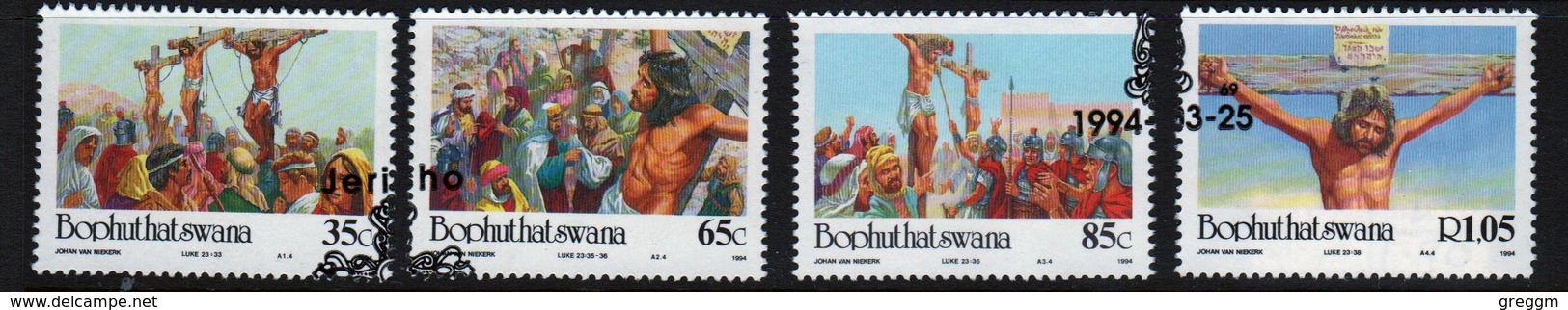 Bophuthatswana Set Of Stamps Celebrating Easter From 1994. - Bophuthatswana