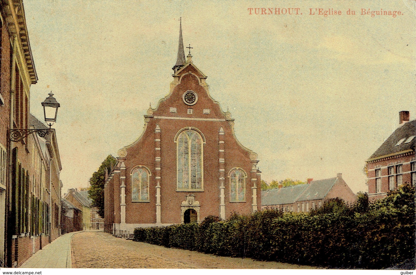 Turnhout L'église Du Béguinage Couleur - Turnhout