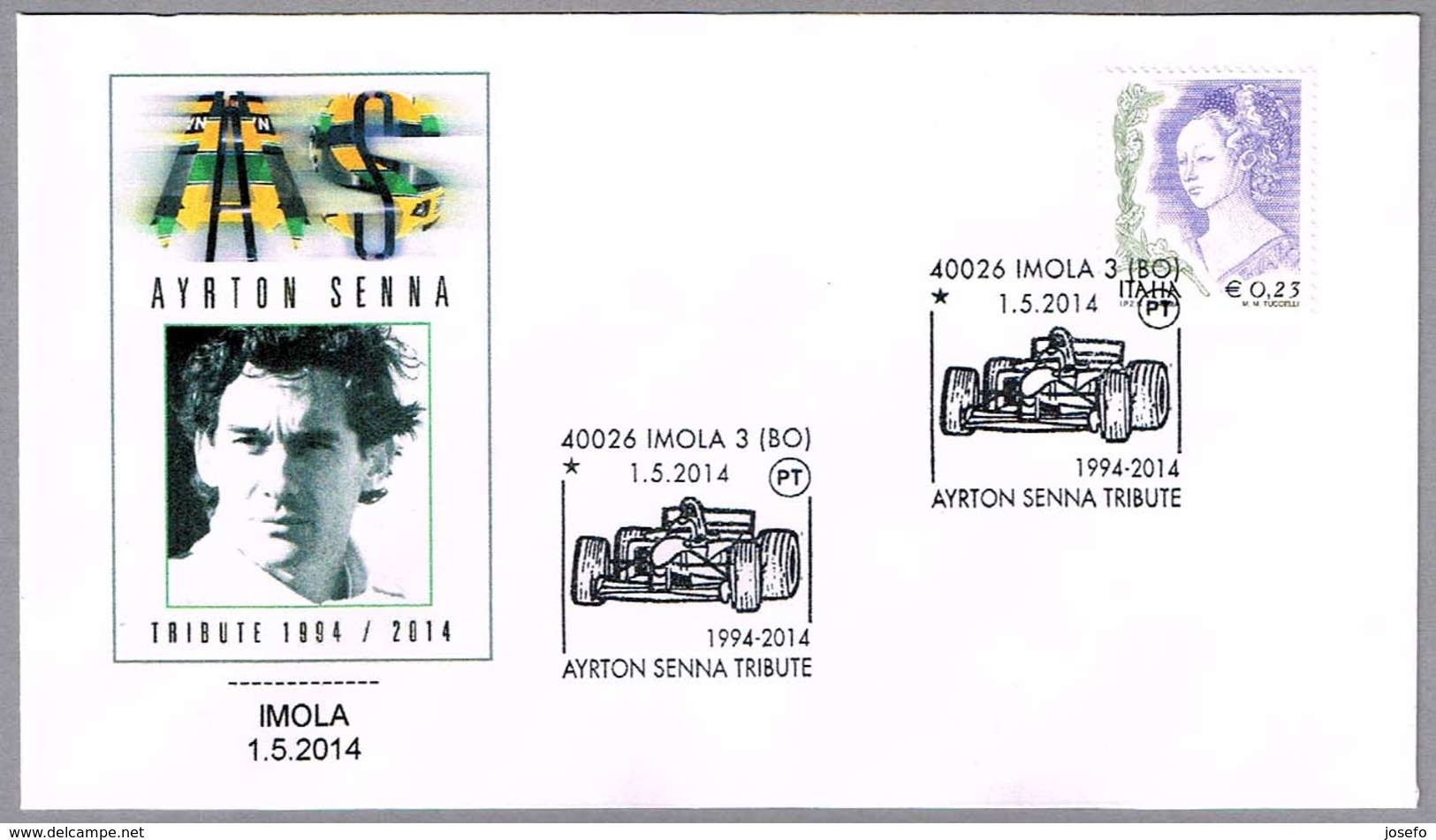 Homenaje A AYRTON SENNA - Automovilismo. Imola, Bologna, 2014 - Auto's