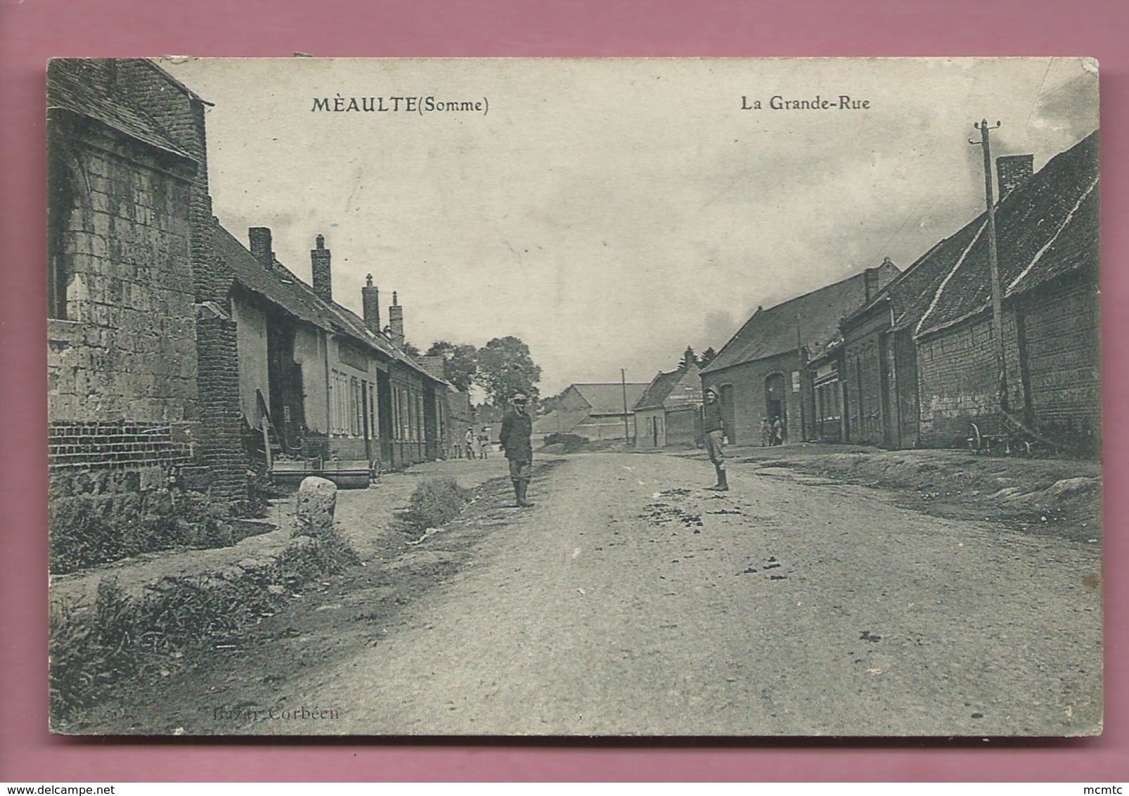 CPA - Méaulte  -(Somme) - La Grande Rue - Meaulte