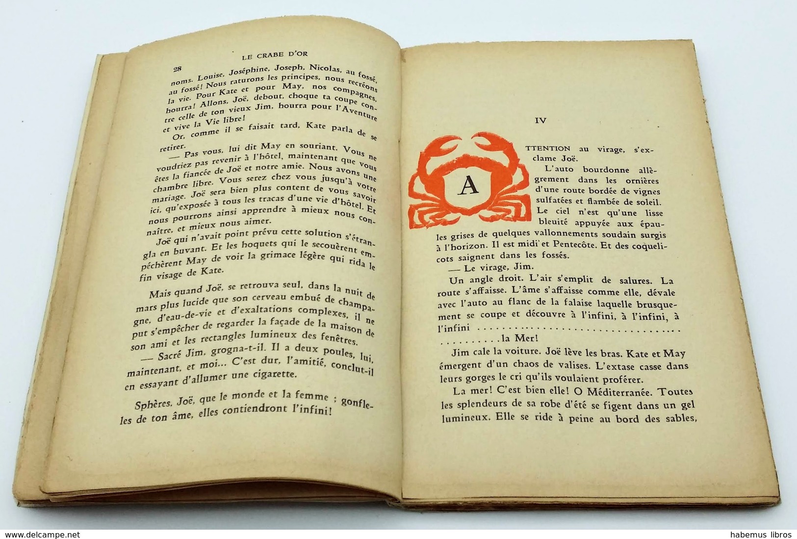 Le Crabe D'Or / Albert Poujol. - Béziers : Le Gay Sçavoir, S.d. [1927] - 1901-1940