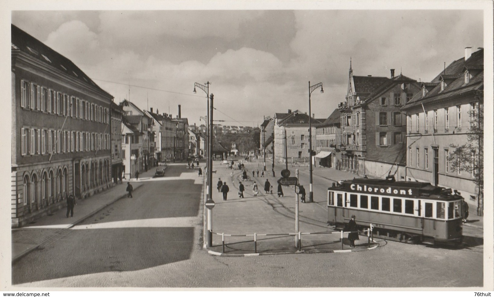 05/1946 - REUTLINGEN - Tramway Carte Animée -   Editions METZ Kunstantalt - TUBINGEN - Reutlingen