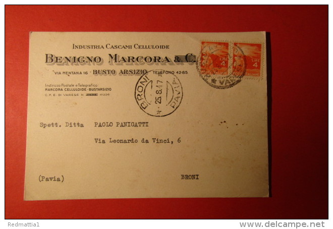 CARTOLINA BENIGNO MARCORA &amp; C   E 1088 - Altri & Non Classificati