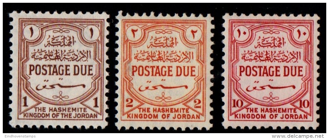 Jordan 1942 Postage Dues - Jordan