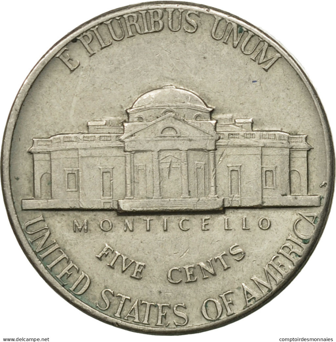 Monnaie, États-Unis, Jefferson Nickel, 5 Cents, 1971, U.S. Mint, Denver, TTB - 1938-42: Pièces D'Avant Guerre