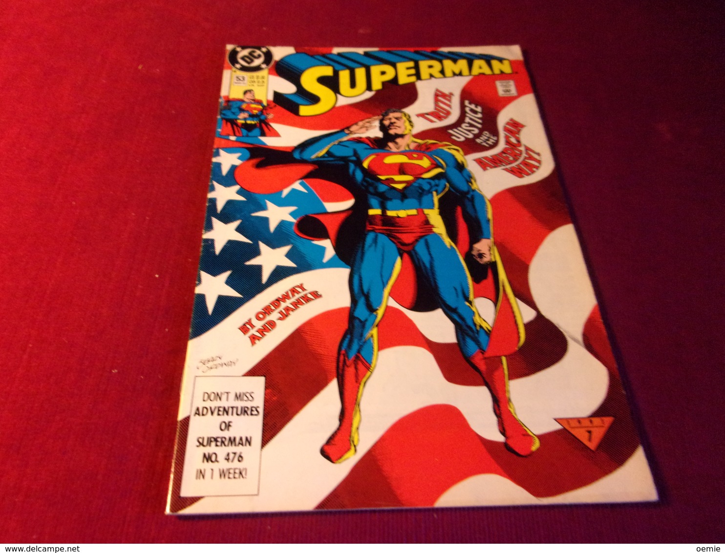 SUPERMAN    No 53 MAR  91 - DC