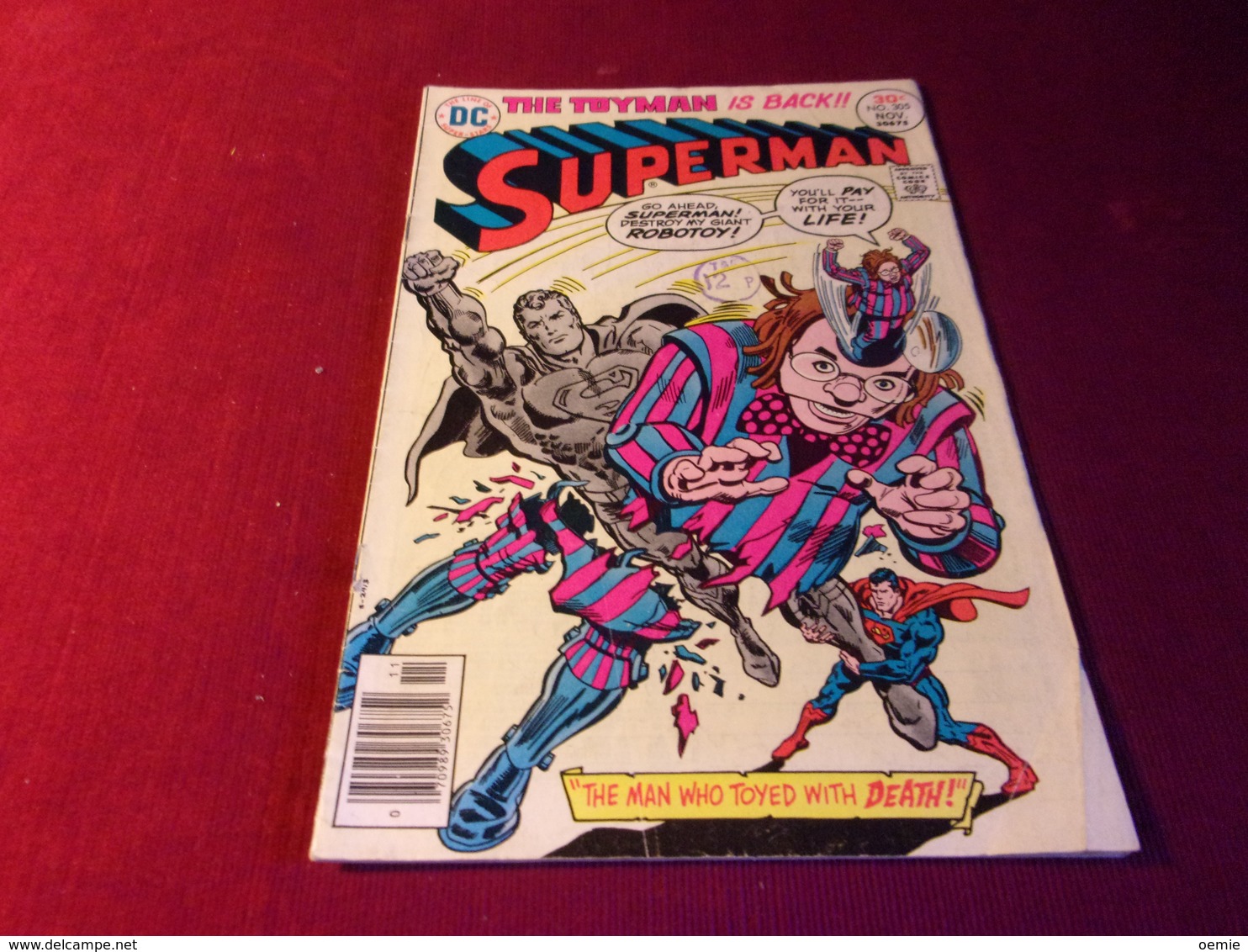 SUPERMAN    No  305 NOV - Other & Unclassified