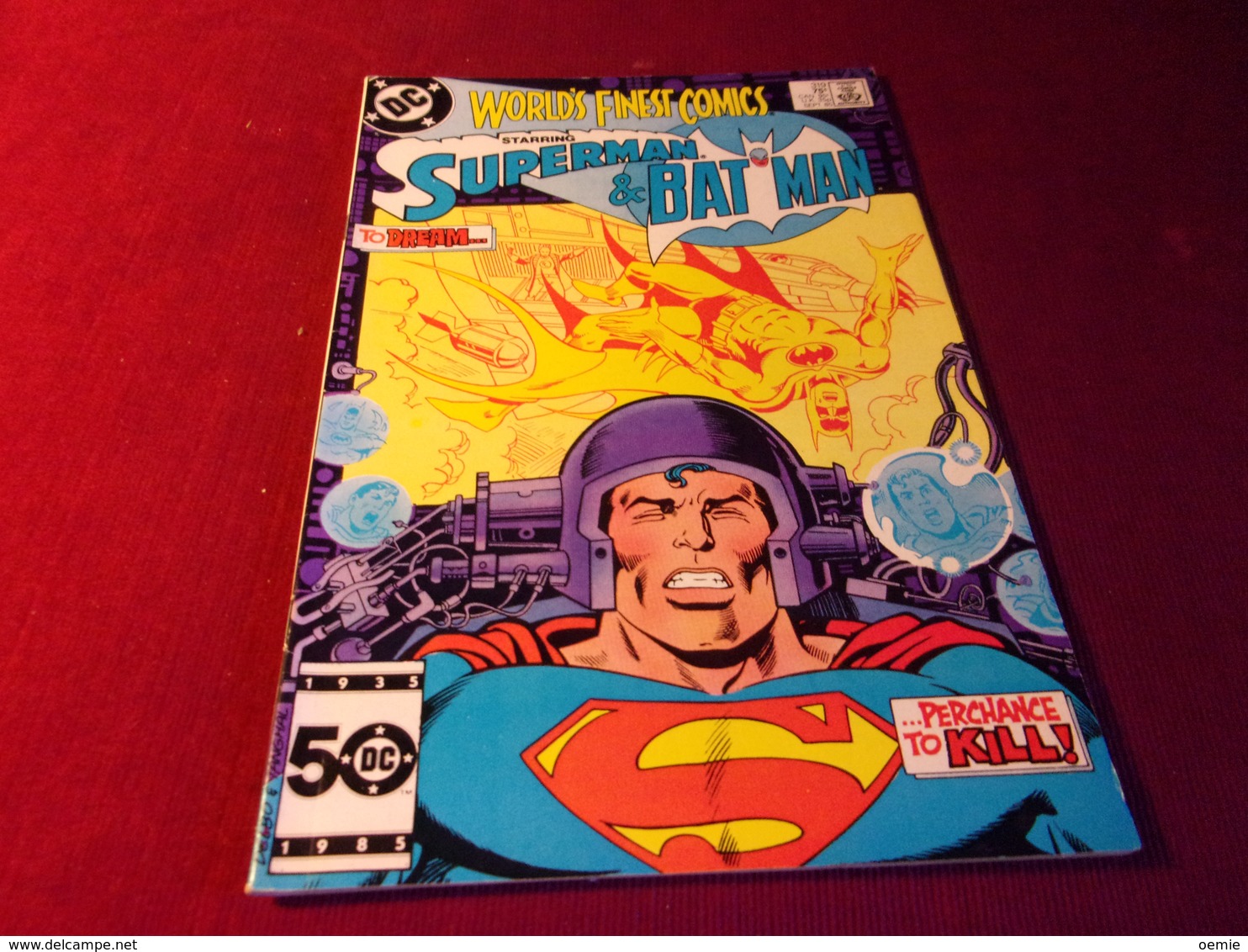 WORLD'S  FINEST COMICS SUPERMAN    No 319 Sept 85 - Otros & Sin Clasificación