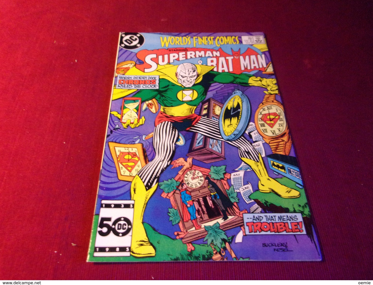 WORLD'S FINEST COMICS  SUPERMAN & BATMAN   No 321 NOV 85 - Other & Unclassified