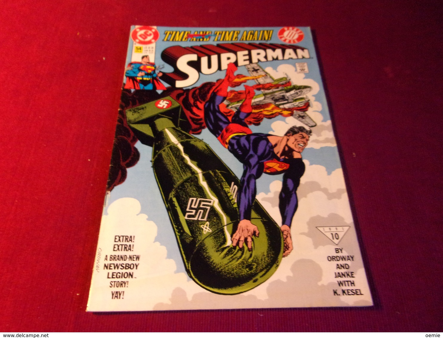 TIME AND  TIME AGAIN  SUPERMAN   No 54 APR 91 - Autres & Non Classés