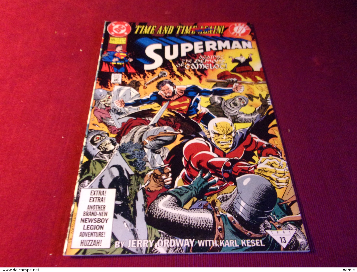 TIME AND  TIME AGAIN  SUPERMAN   No 55 MAY  91 - Other & Unclassified