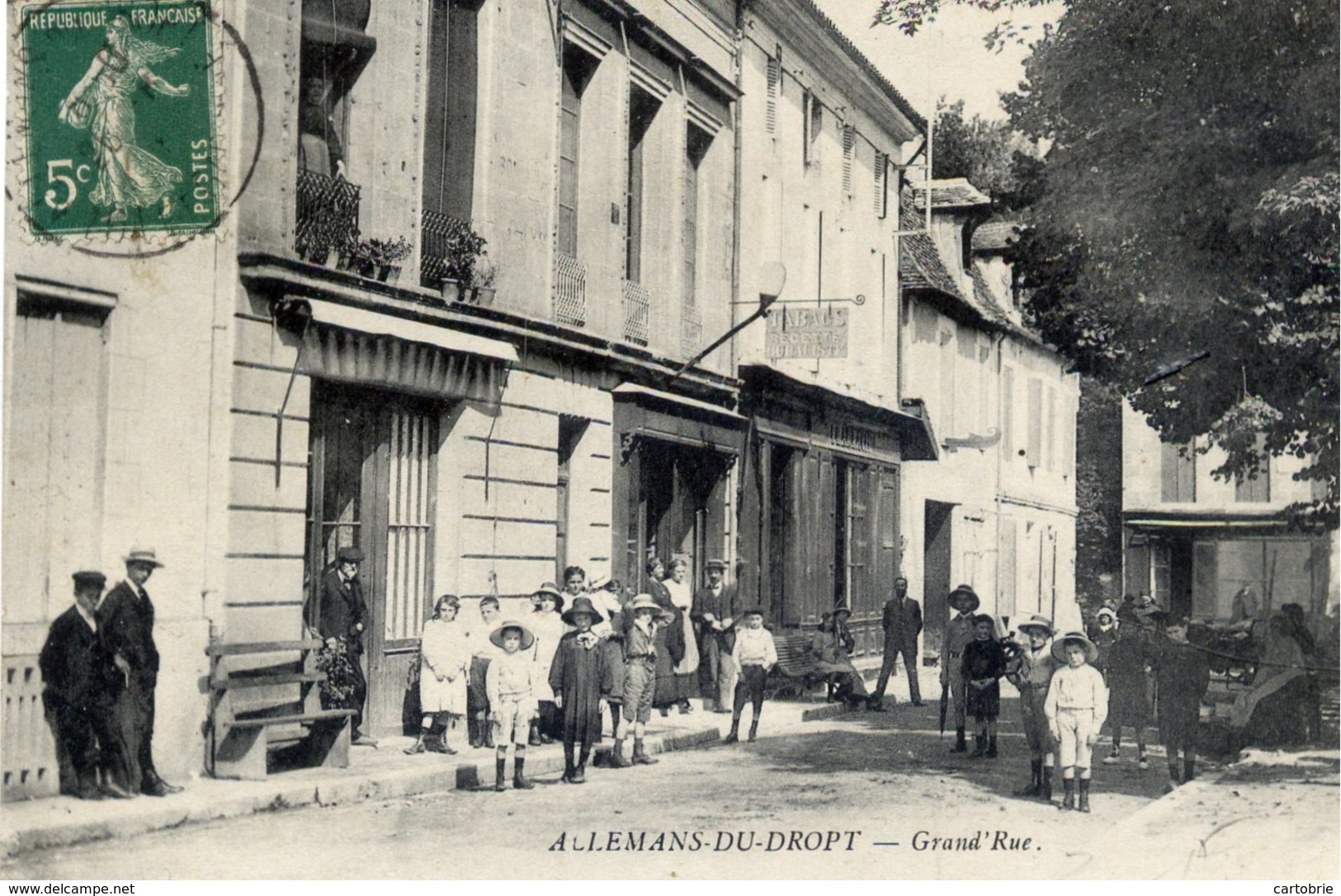 47 ALLEMANS-DU-DROPT - Grand'Rue - Très Animée - Other & Unclassified