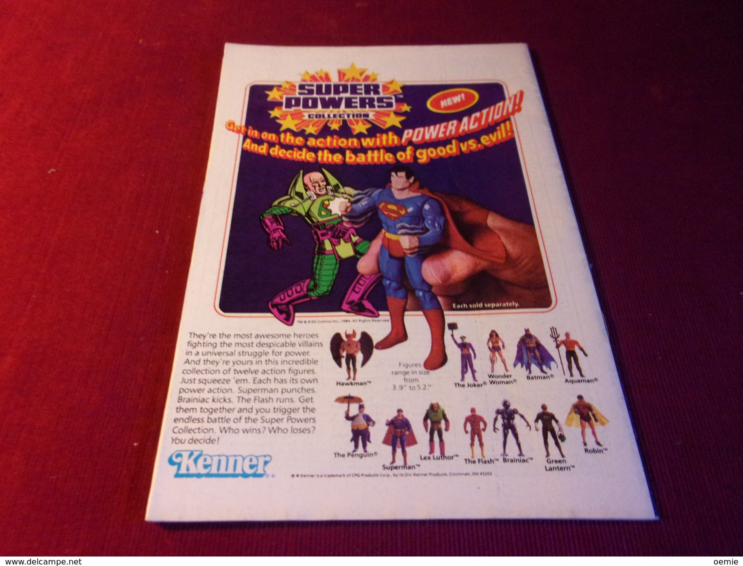 WORLD'S  FINEST COMICS SUPERMAN & BATMAN    No 320 OCT 85 - Andere & Zonder Classificatie