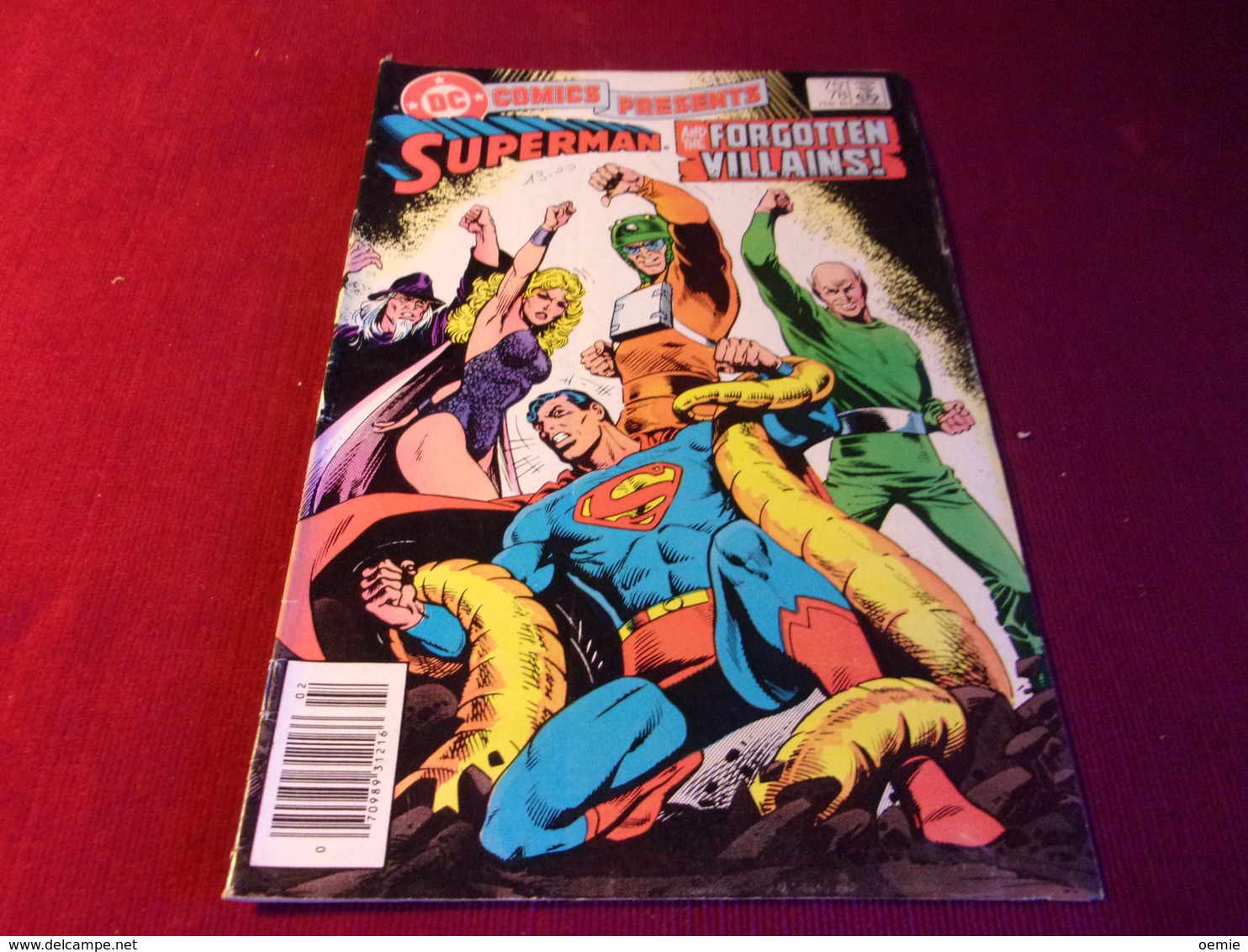 COMICS PRESENTS  SUPERMAN  AND THE FORGOTTEN VILLAINS  No 78 FEB 85 - Other & Unclassified