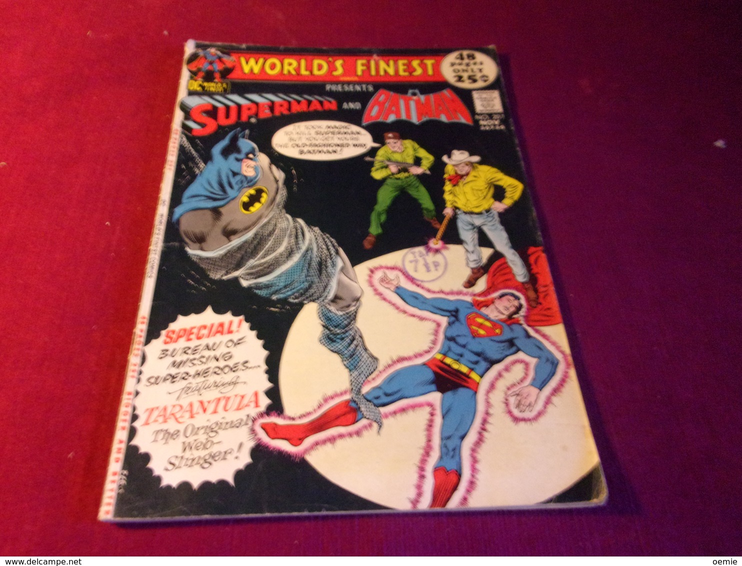 WORLD'S  FINEST   SUPERMAN  AND BATMAN     No 207 NOV - DC