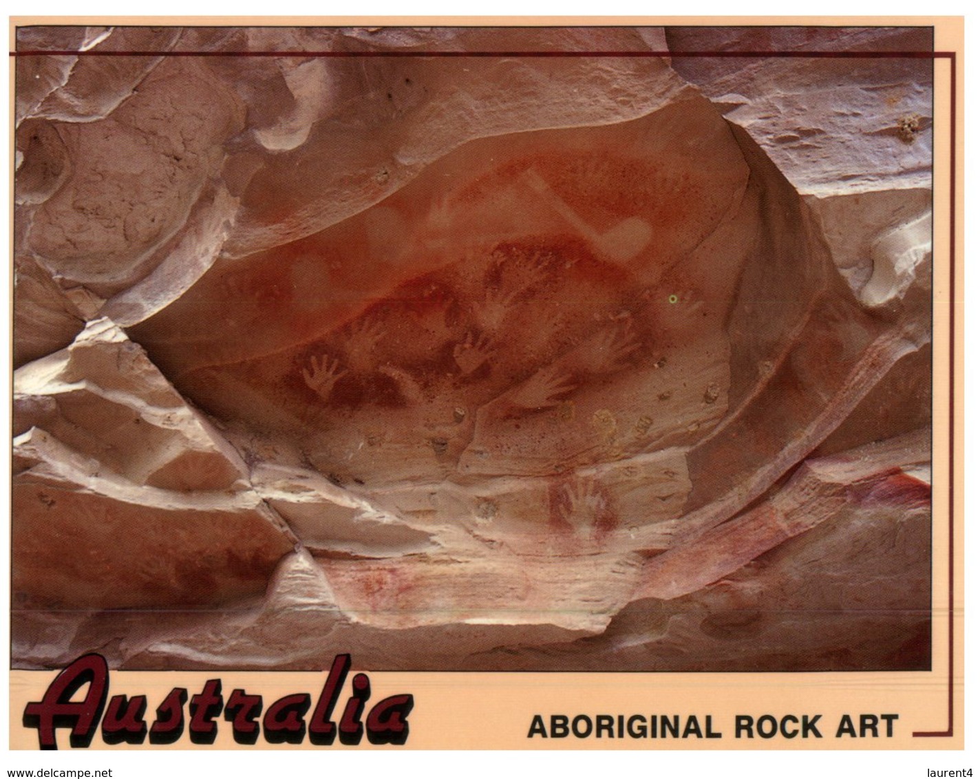 (999) Australia - Aboriginal Rock Carving - Aborigenes