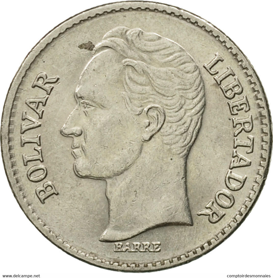 Monnaie, Venezuela, 25 Centimos, 1978, Werdohl, TTB+, Nickel, KM:50.1 - Venezuela