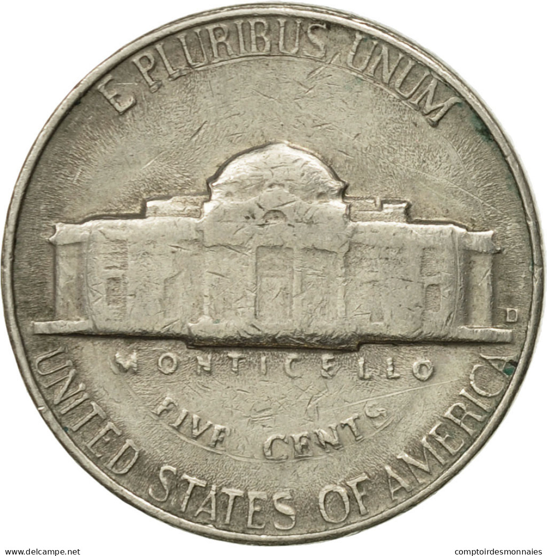Monnaie, États-Unis, Jefferson Nickel, 5 Cents, 1964, U.S. Mint, Philadelphie - 1938-42: Vooroorlogse Munten