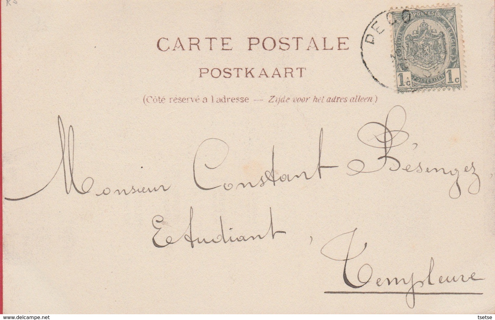 Escanaffles - Château De M. Gousebant D'Alkemade - 1902 ( Voir Verso ) - Celles