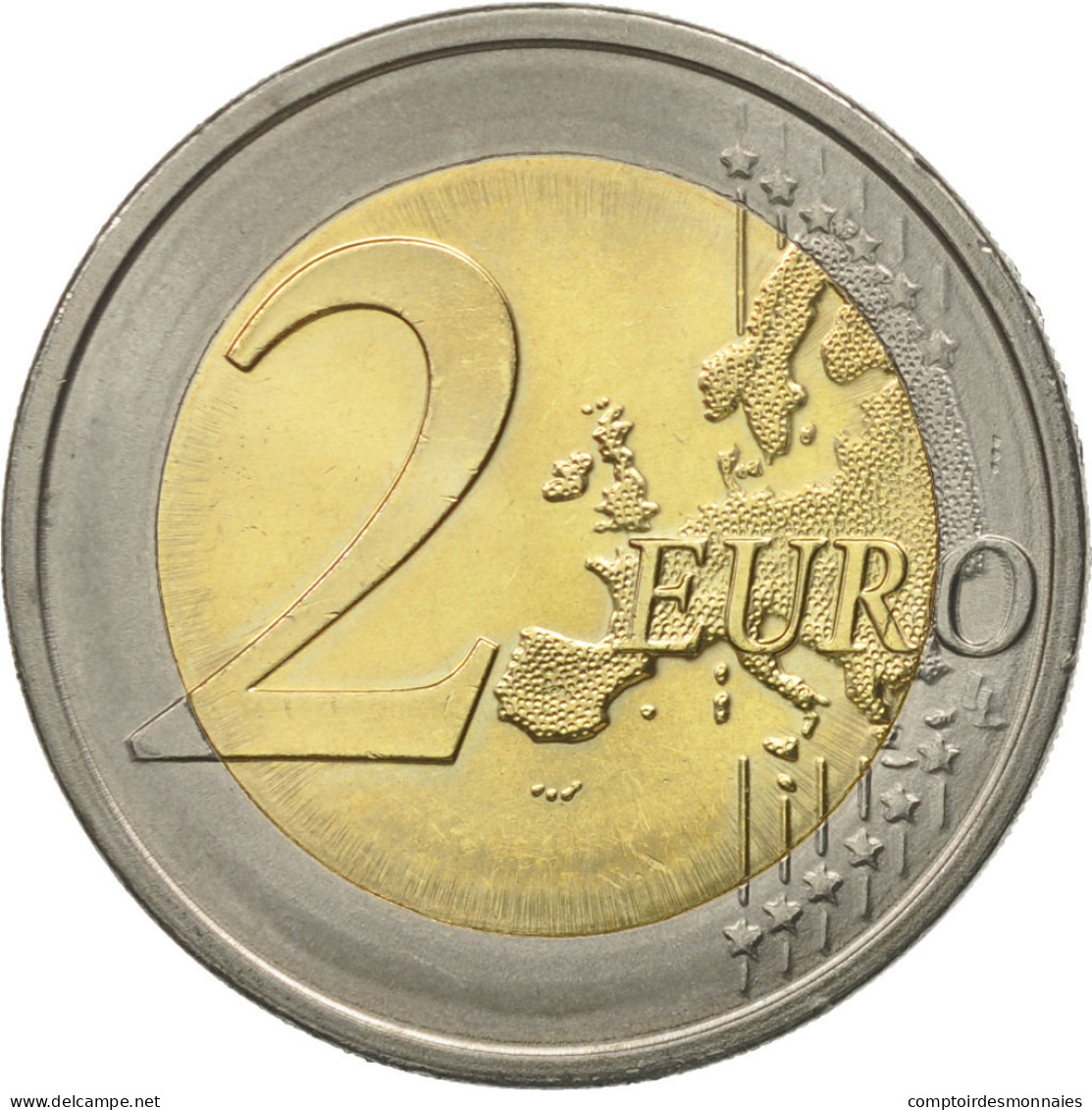 Slovénie, 2 Euro, 10 Ans De L'Euro, 2012, SUP+, Bi-Metallic, KM:107 - Slovénie