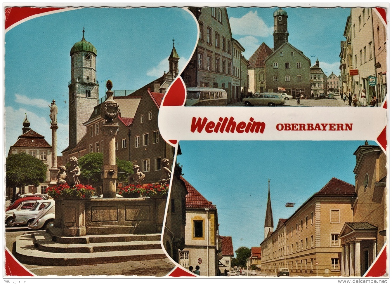 Weilheim Obb - Mehrbildkarte 1 - Weilheim