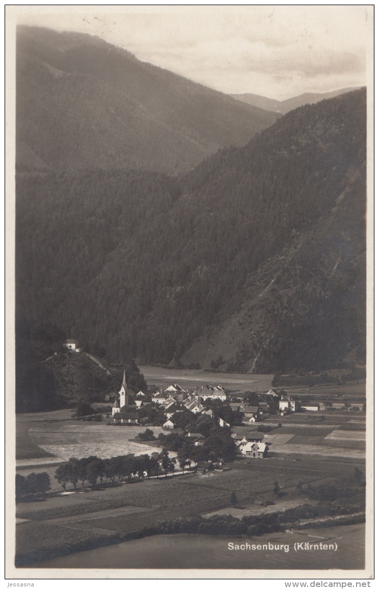 AK - Kärnten - Sachsenburg - 1929 - Spittal An Der Drau