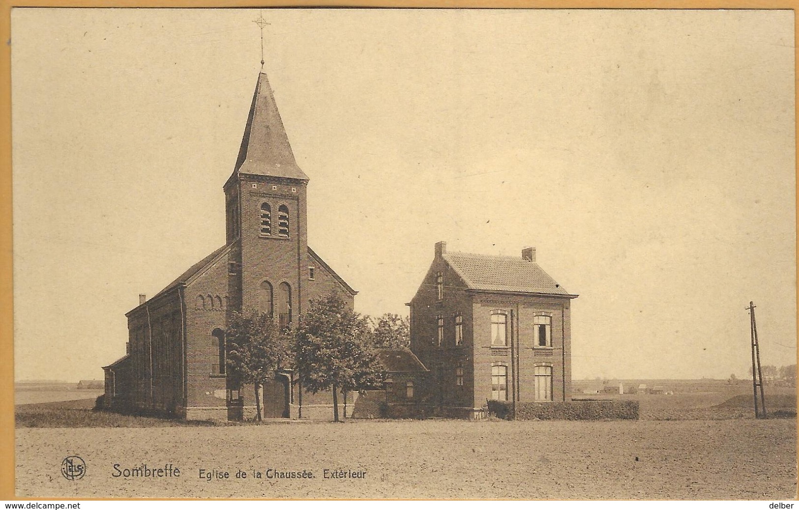 Op 414: Nels Sombreffe Eglise De La Chausée. Extérieur - Sombreffe