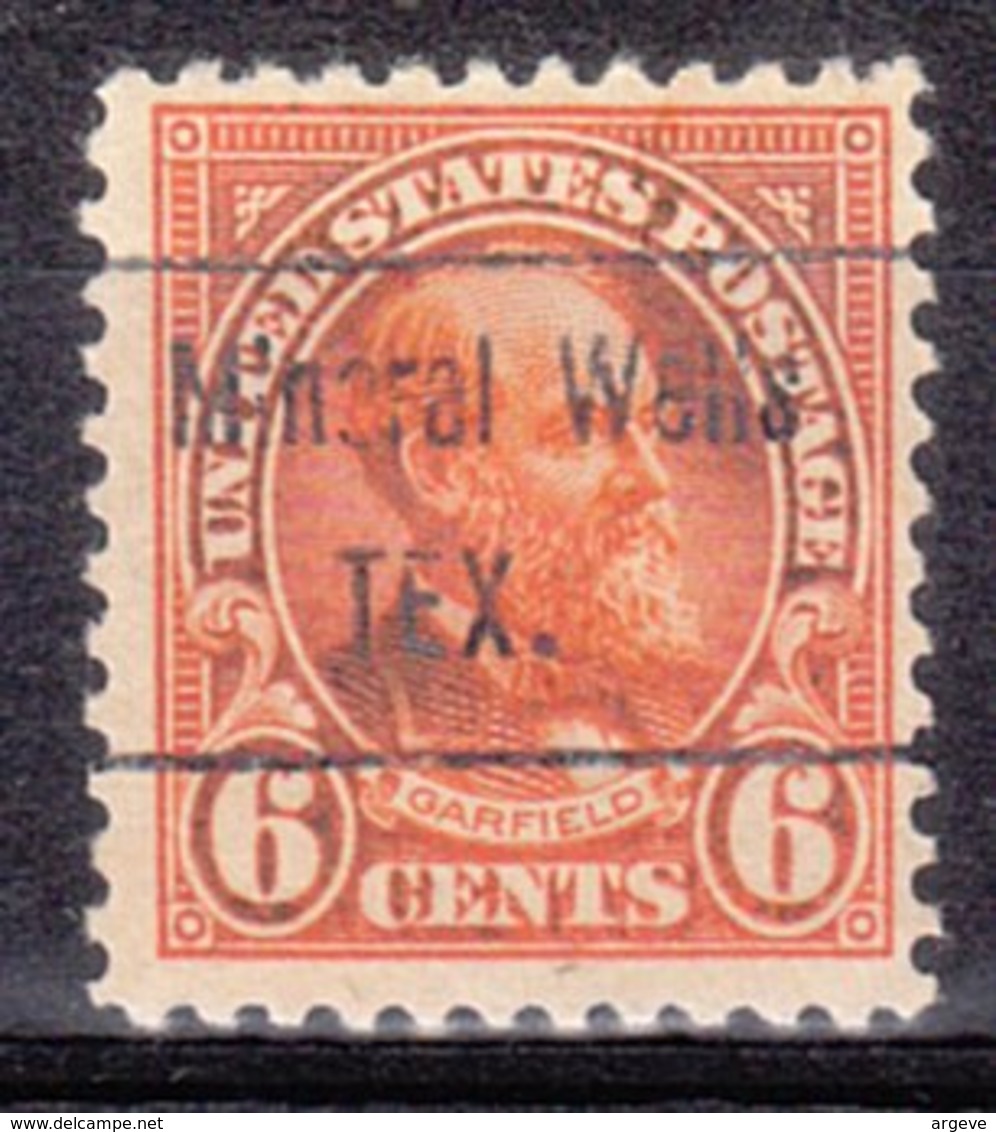 USA Precancel Vorausentwertung Preo, Locals Texas, Mineral Wells 558-471,5 - Vorausentwertungen