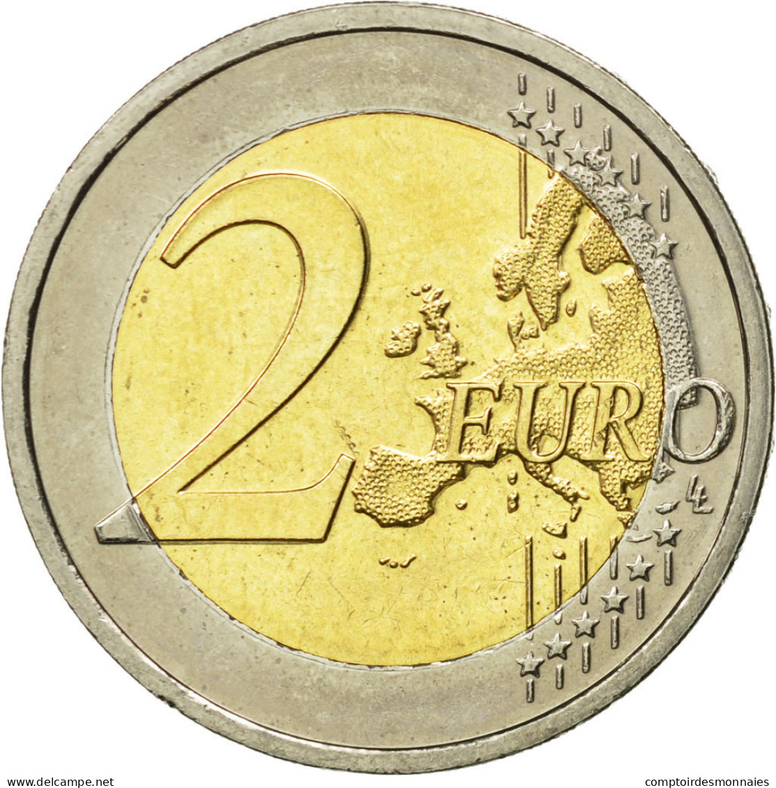 IRELAND REPUBLIC, 2 Euro, Traité De Rome 50 Ans, 2007, SPL, Bi-Metallic, KM:53 - Irland