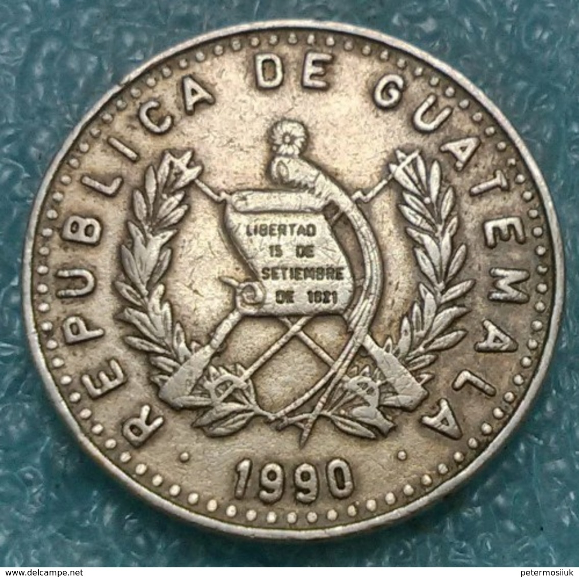 Guatemala 25 Centavos, 1990 -4226 - Guatemala