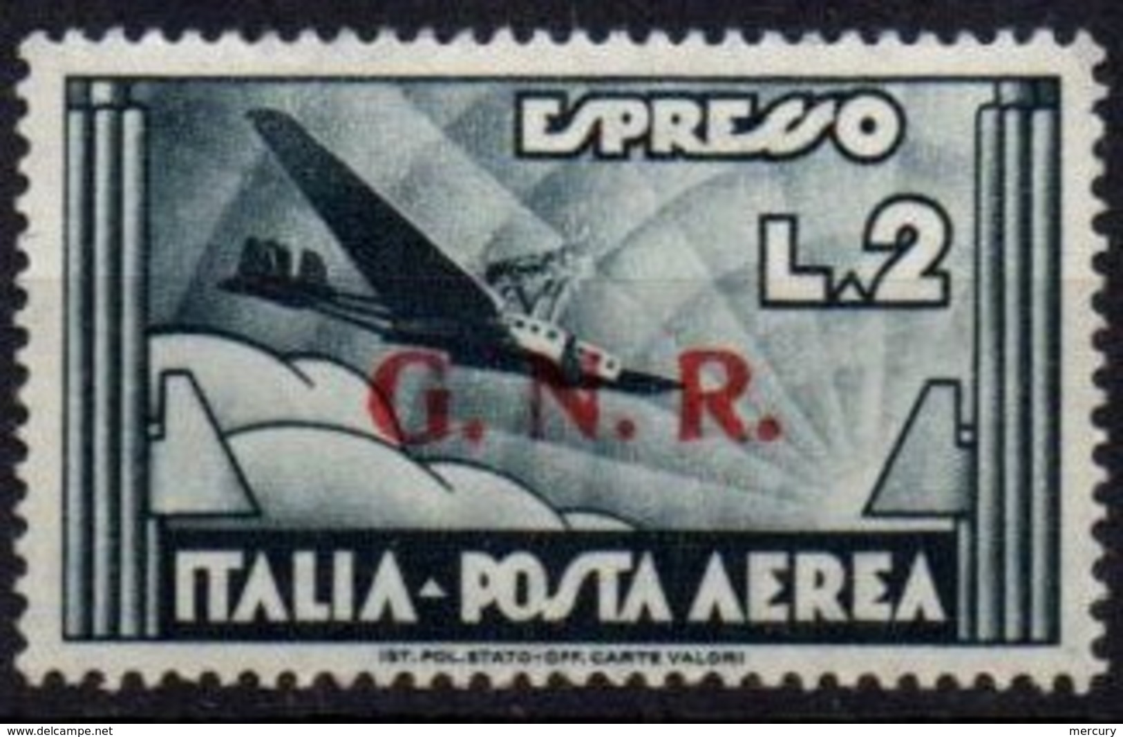 ITALIE - 2 L. GNR Neuf - Luftpost