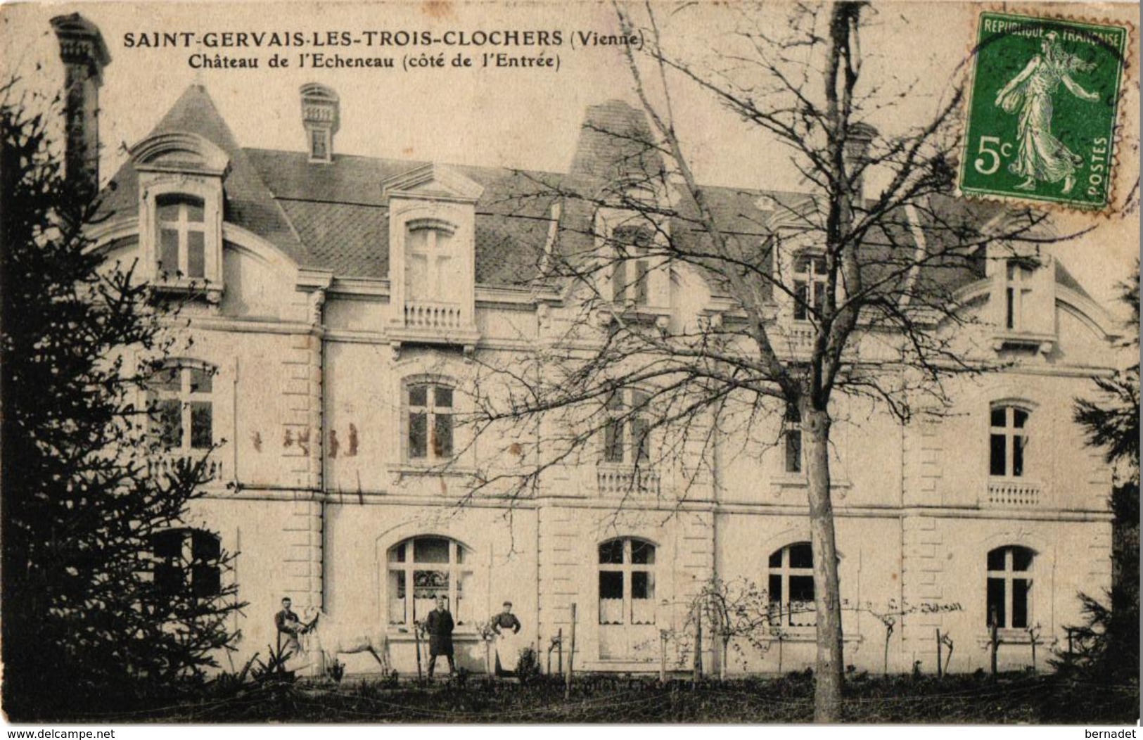 86 .. SAINT GERVAIS LES TROIS CLOCHERS  ... CHATEAU DE L'ECHENEAU - Saint Gervais Les Trois Clochers