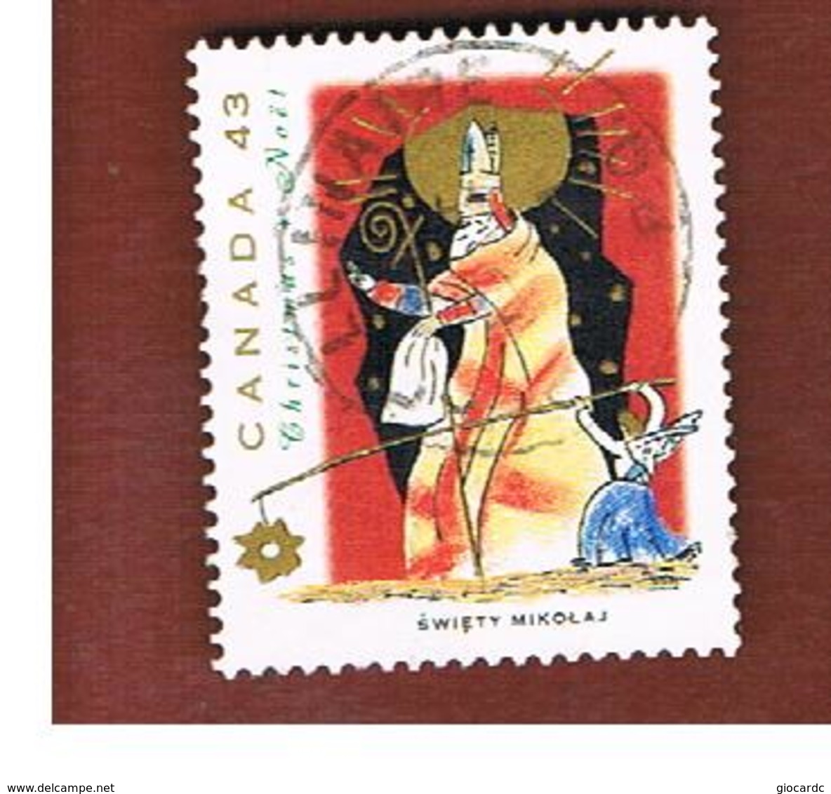 CANADA - SG 1573 - 1993  CHRISTMAS: SANTA CLAUS  -  USED - Used Stamps