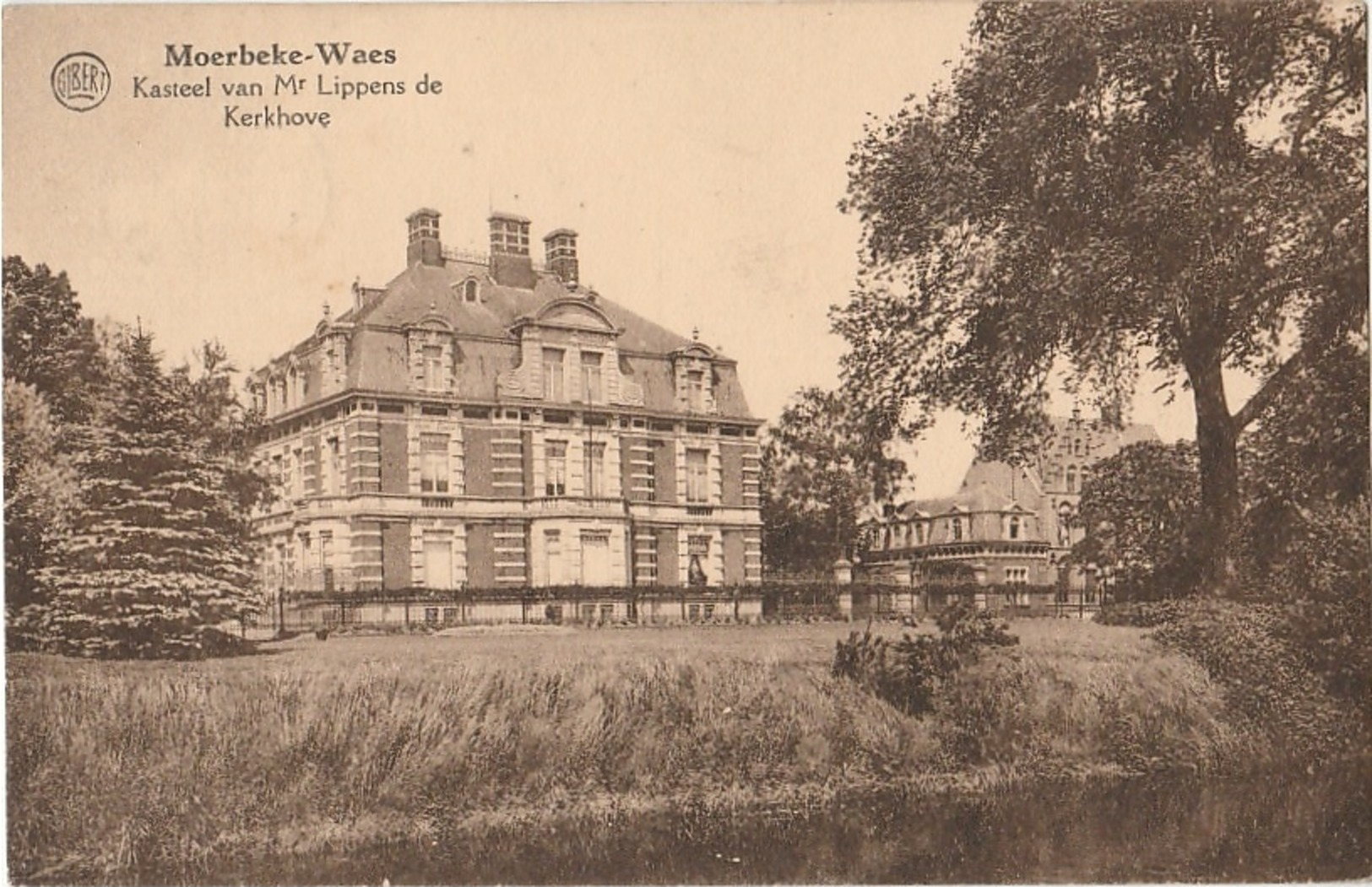 MOERBEKE WAAS Het Kasteel Lippens De Kerchove - Moerbeke-Waas